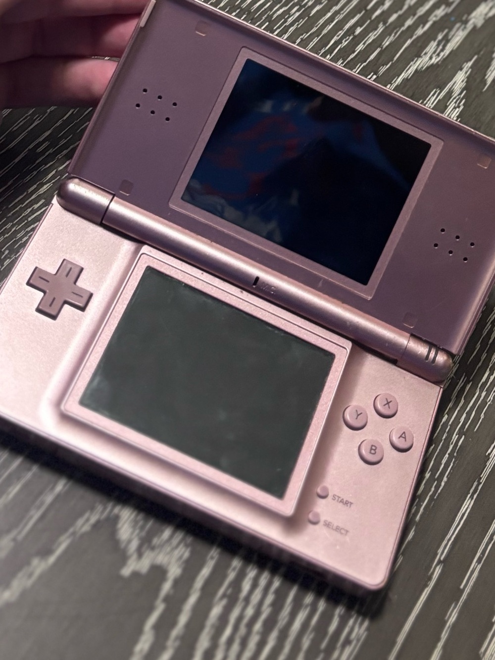 Nintendo Pink DS Lite Dual-Screen Handheld Console